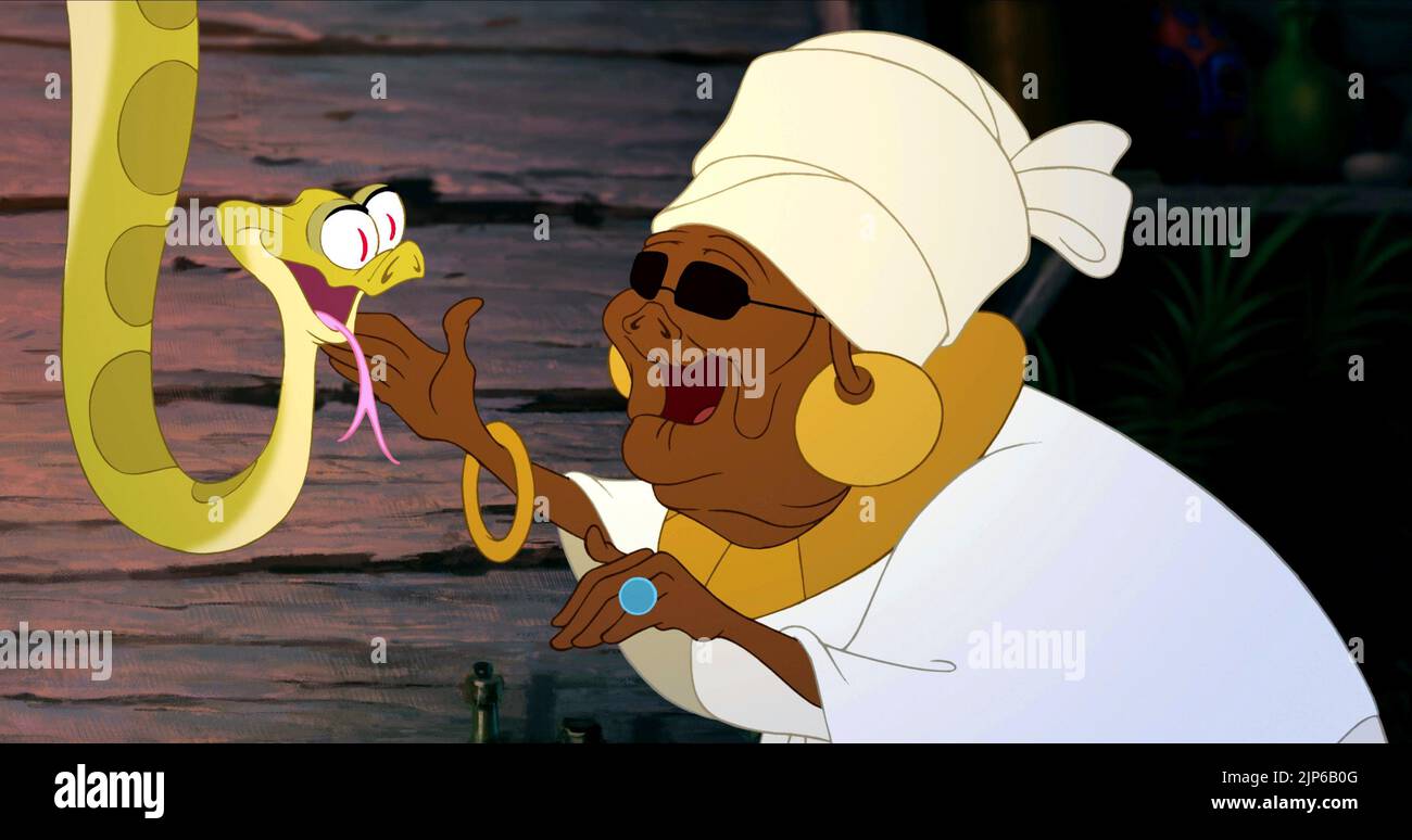 JUJU, MAMA ODIE, THE PRINCESS AND THE FROG, 2009 Stock Photo