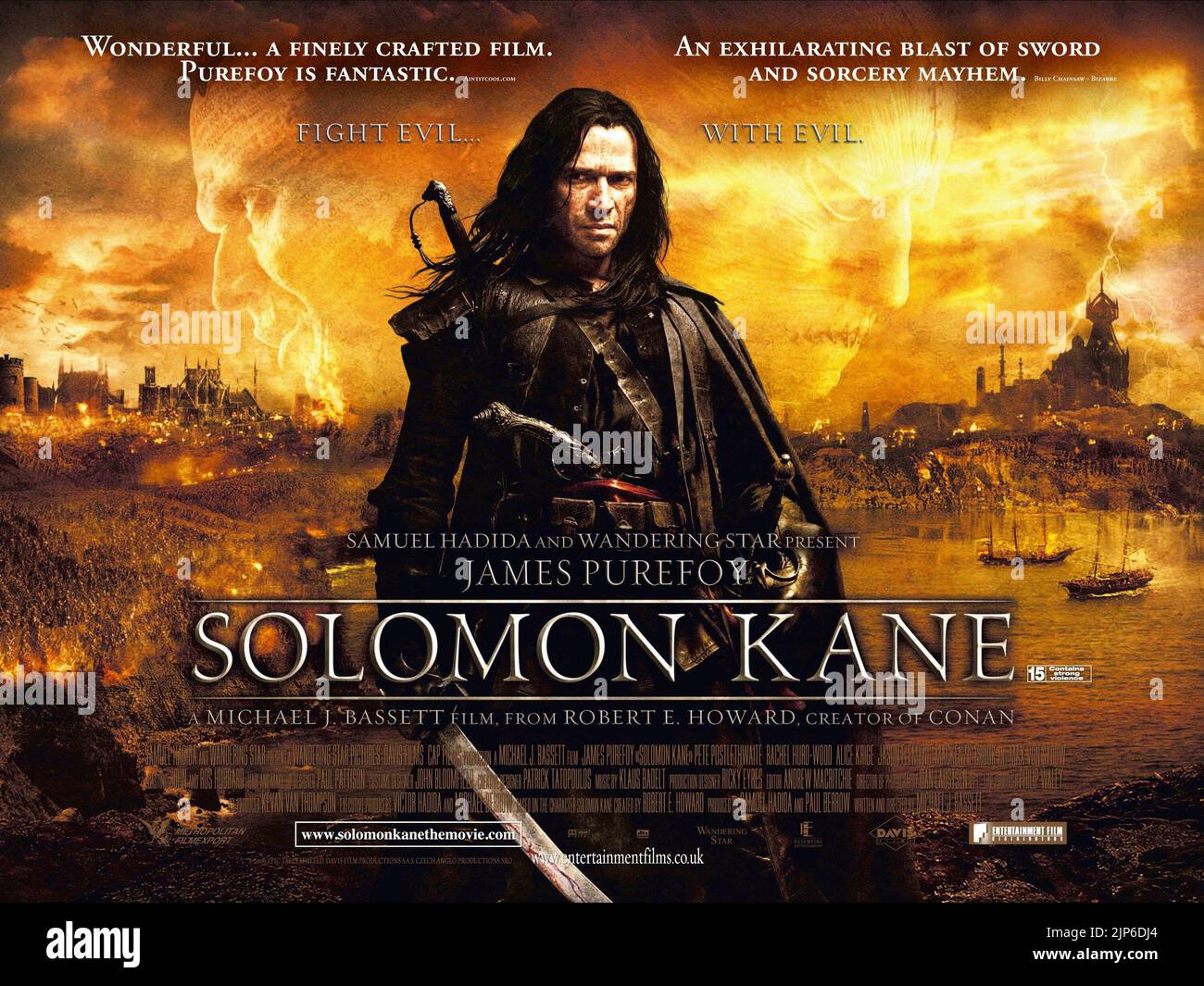 Purefoy JAMES PUREFOY POSTER, SOLOMON KANE, 2009 Stock Photo - Alamy