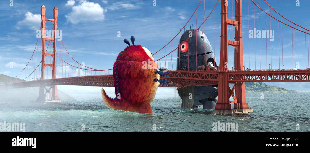 INSECTOSARUS,ROBOT, MONSTERS VS. ALIENS, 2009 Stock Photo - Alamy