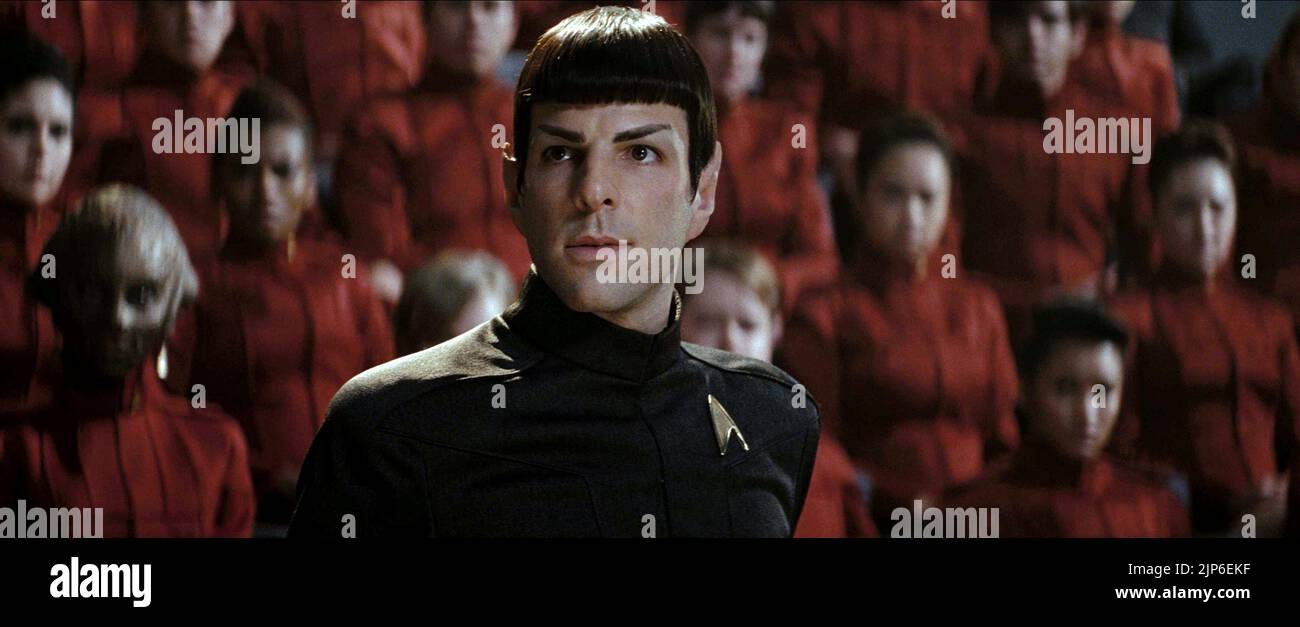 ZACHARY QUINTO, STAR TREK, 2009 Stock Photo Alamy