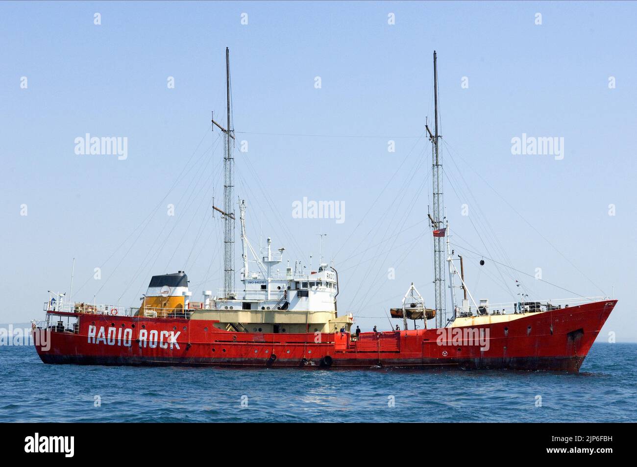 PIRATE RADIO BOAT, THE BOAT THAT ROCKED, 2009 Stock Photo