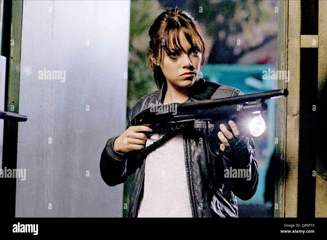 EMMA STONE, ZOMBIELAND, 2009 Stock Photo