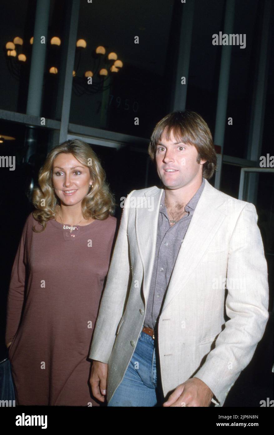 Bruce Jenner and Linda Thompson  Circa 1980's Credit: Ralph Dominguez/MediaPunch Stock Photo