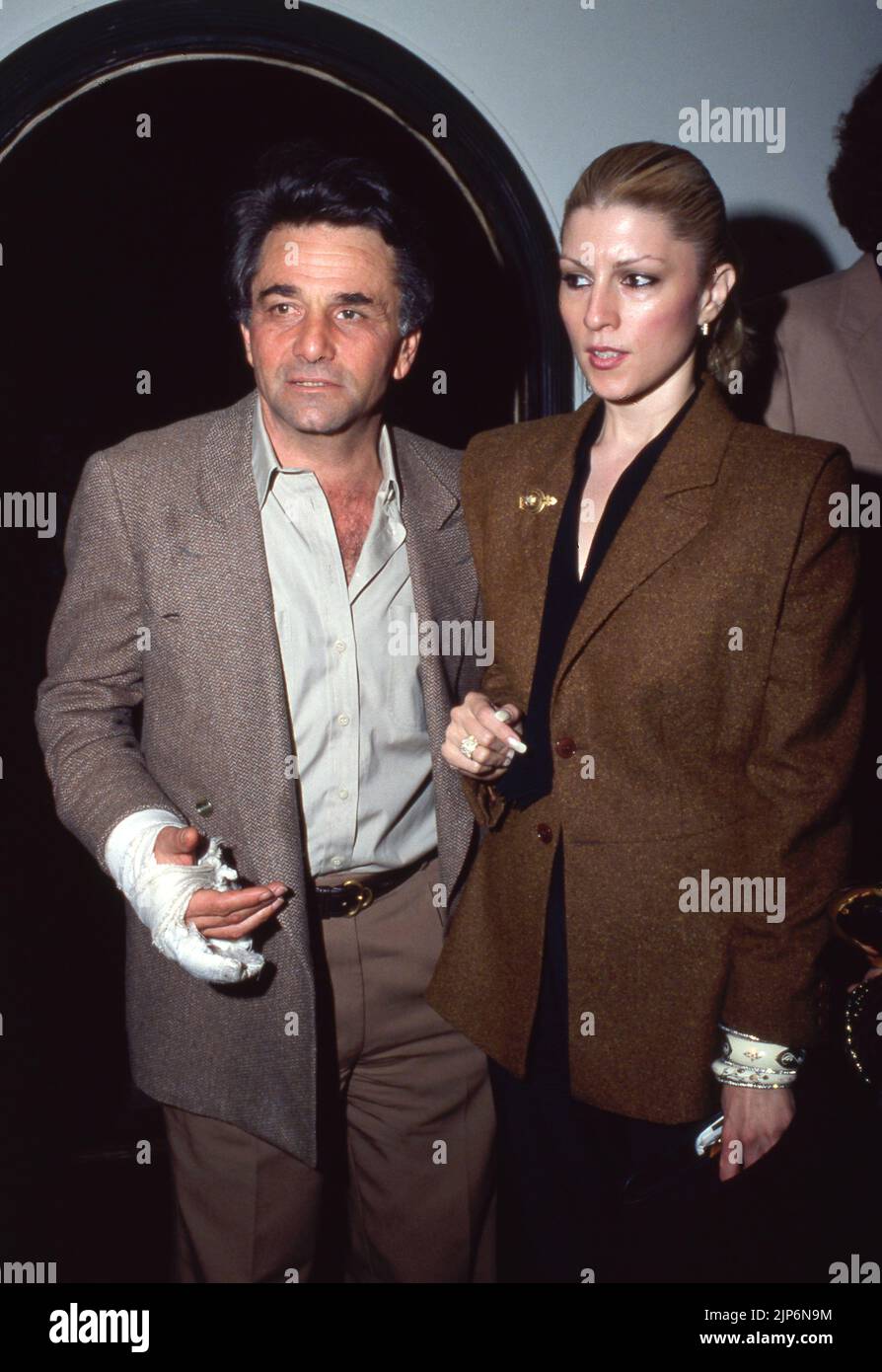 Peter Falk and Shera Danese Circa 1980's  Credit: Ralph Dominguez/MediaPunch Stock Photo