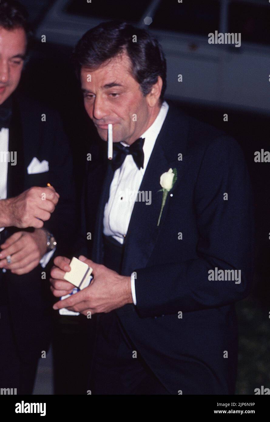 Peter Falk at his wedding in 1977 Credit: Ralph Dominguez/MediaPunch Stock Photo