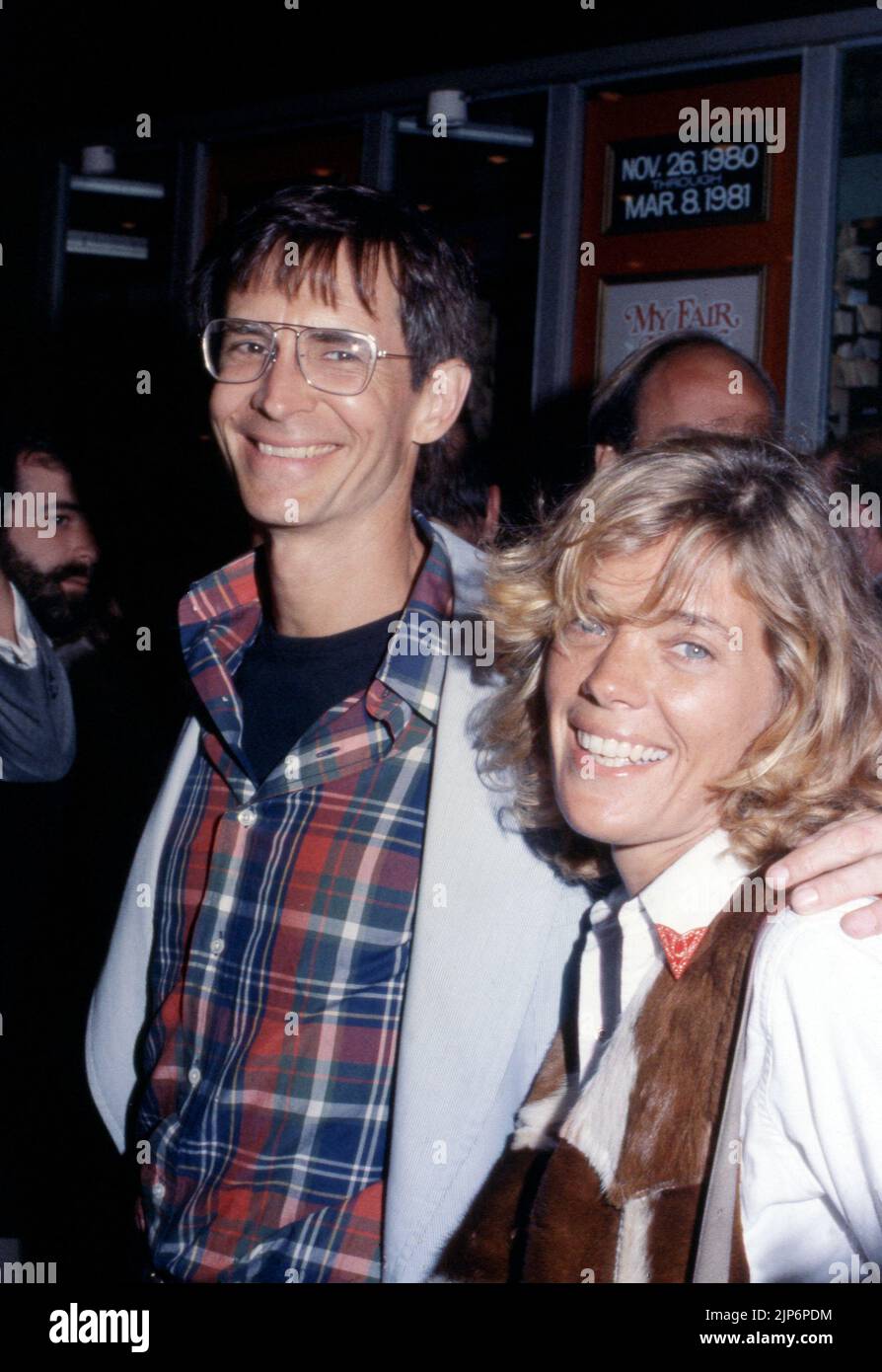 Anthony Perkins and Berry Berenson  Circa 1980's Credit: Ralph Dominguez/MediaPunch Stock Photo