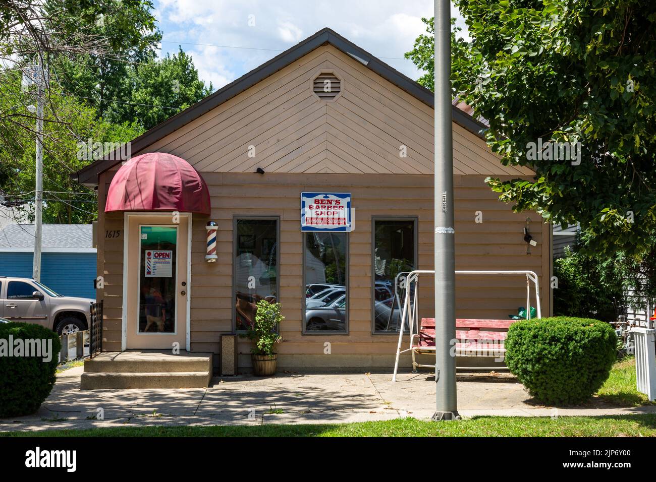 Bens barber shop hires stock photography and images Alamy