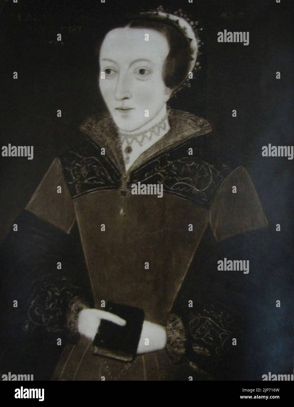 The Norris Portrait of Lady Jane Grey Stock Photo