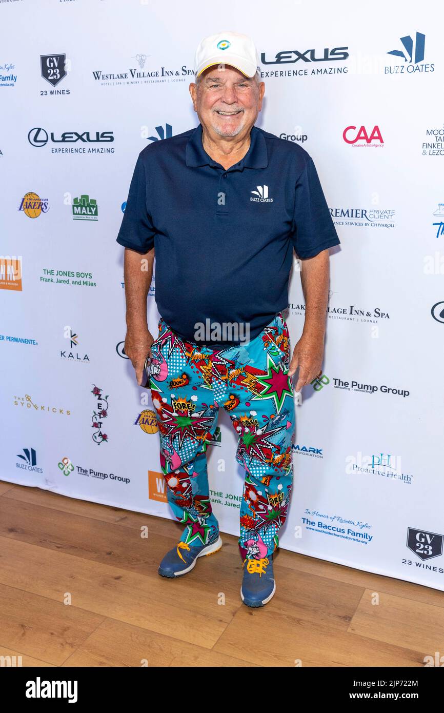 Buzz Oates attends 9th Annual Cedric The Entertainer Celebrity Golf Classic Presented By Lexus at Spanish Hills Club, Camarillo, CA on August 15, 2022 Stock Photo