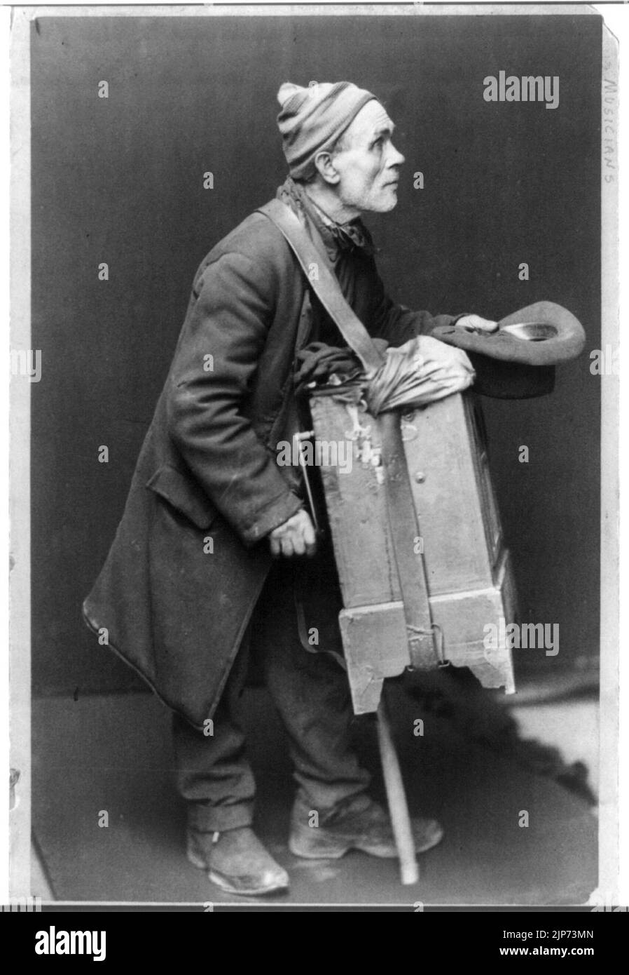 The organ grinder, No. 1 Stock Photo - Alamy
