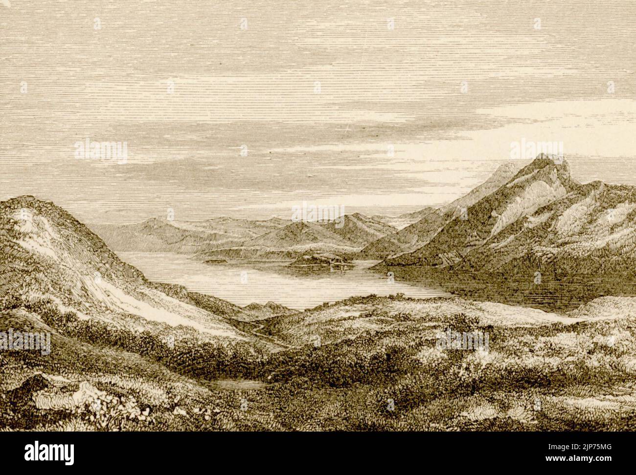 The Pagasean Gulf and Mount Othrys Wordsworth Christopher 1882