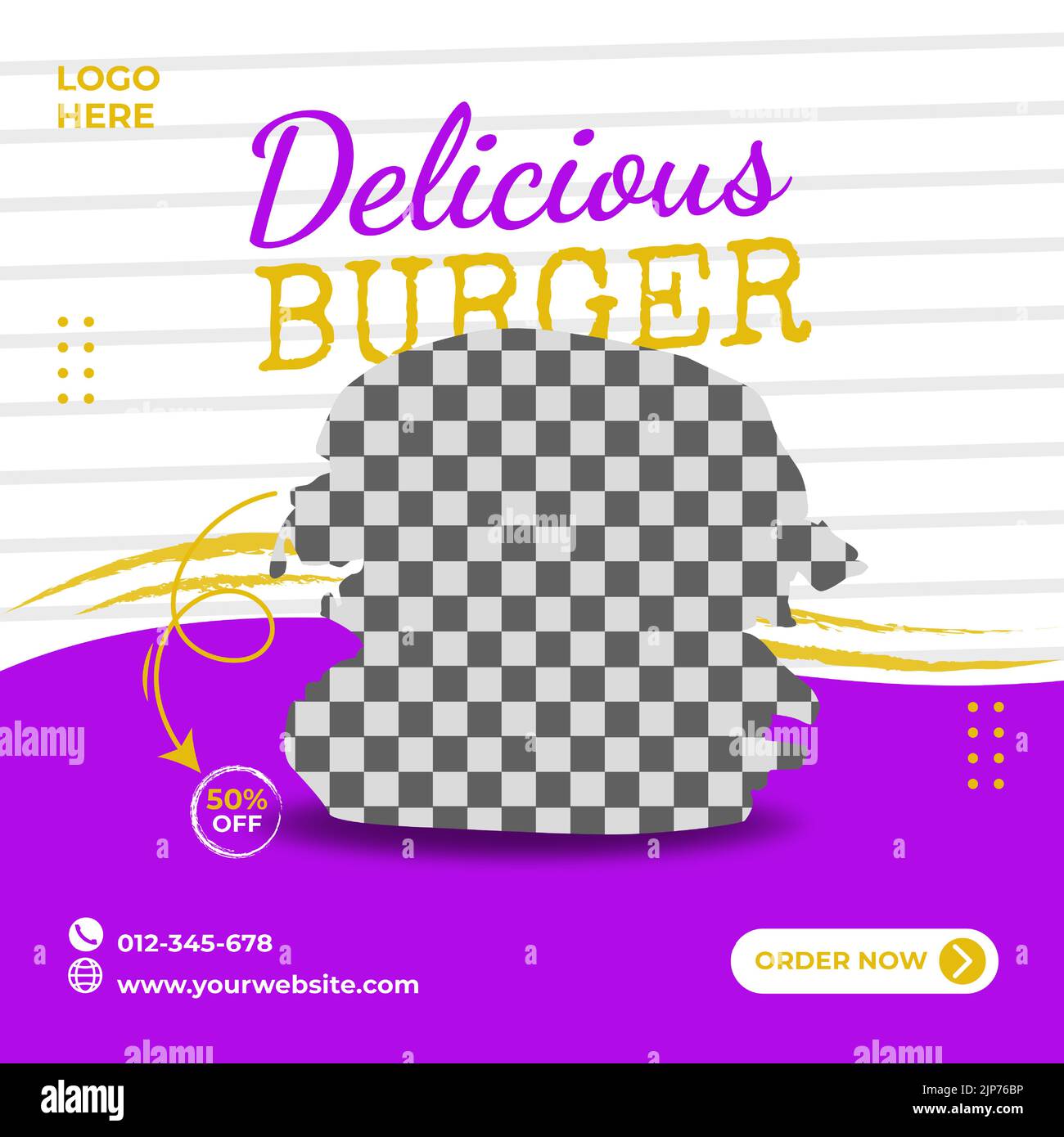 Restaurant food web banner hi-res stock photography and images - Alamy