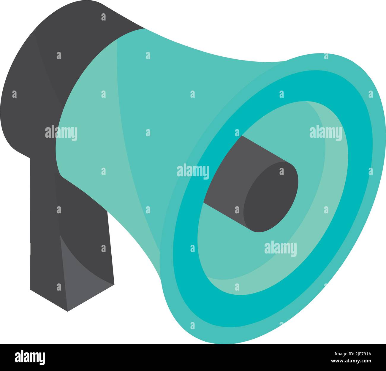 isometric loudspeaker icon Stock Vector Image & Art - Alamy