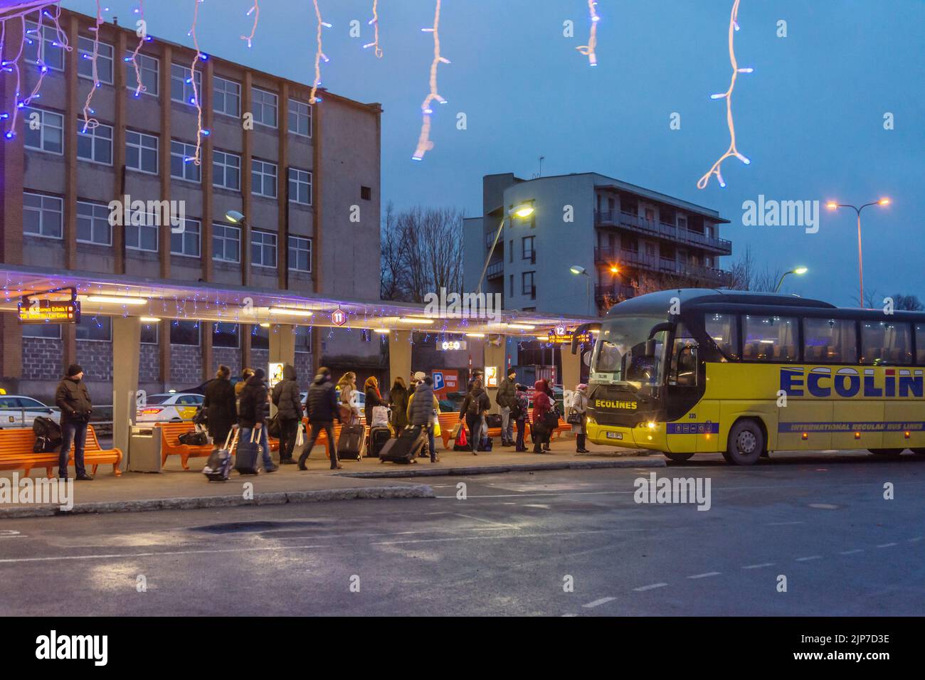 Tallinn bus station hi-res stock photography and images - Alamy