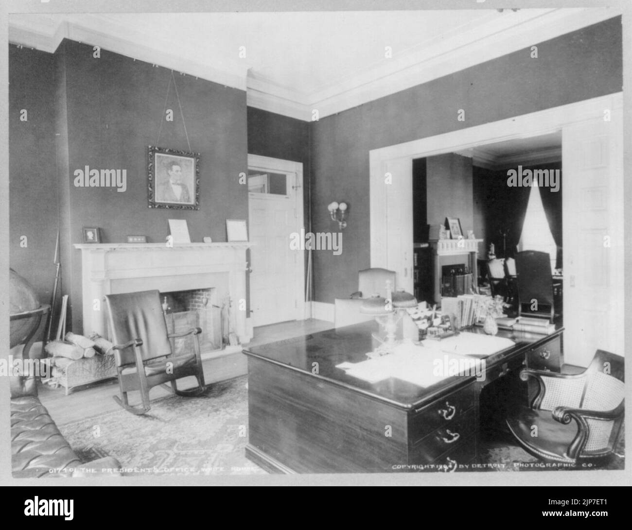 The President's Office, White House Stock Photo - Alamy