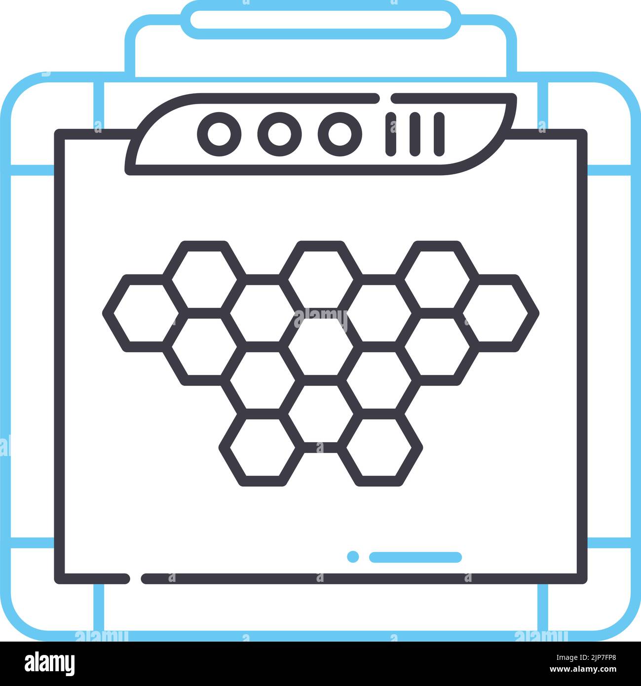 Amplifier Line Icon, Outline Symbol, Vector Illustration, Concept Sign ...