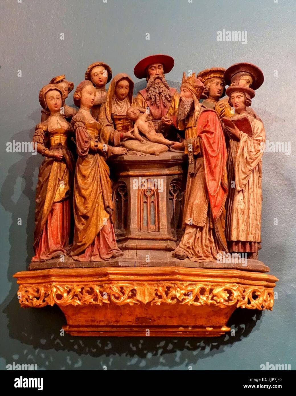 The Prophecy of Simeon, c. 15301540, oak Stock Photo Alamy