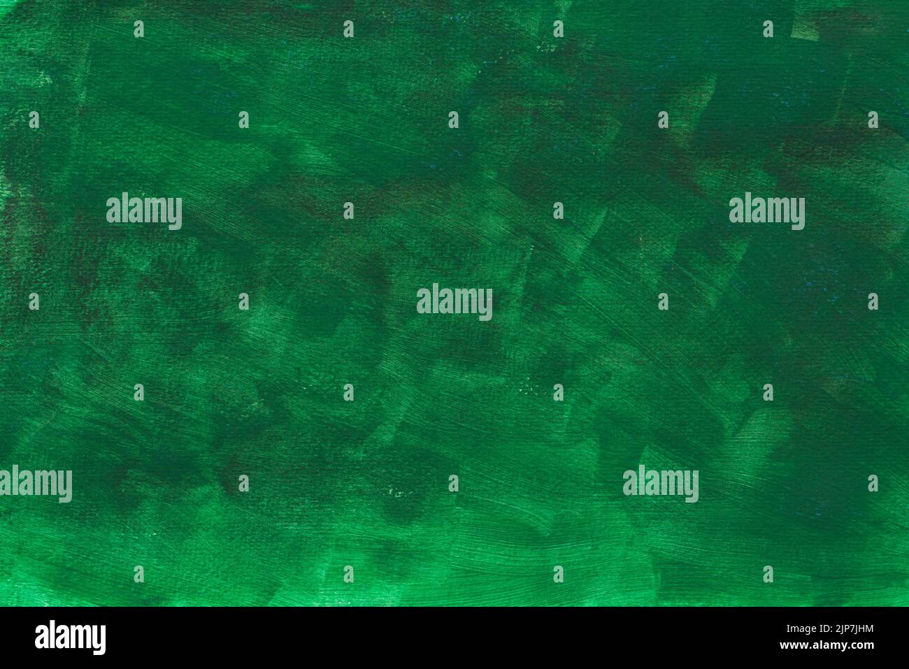 green  color painted acrylic background texture Stock Photo