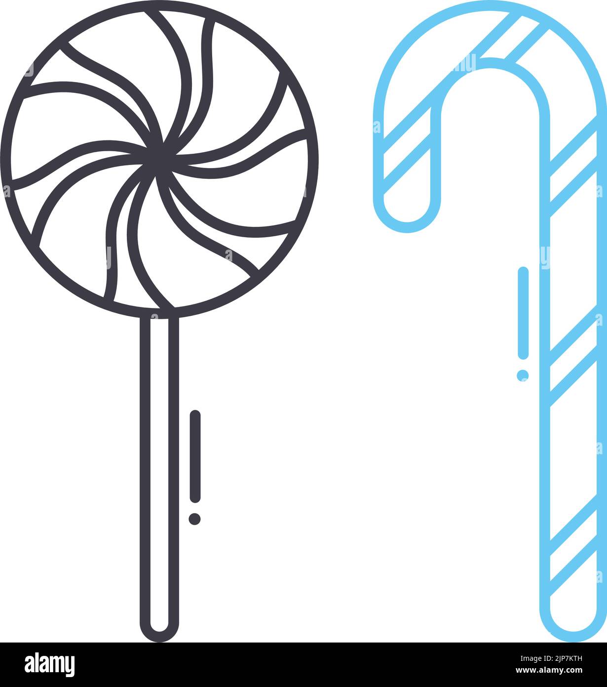 candy bar line icon, outline symbol, vector illustration, concept sign