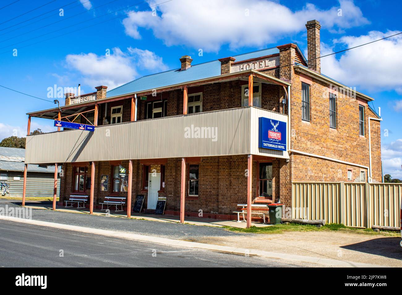 A modern house with blue cloudy sky Stock Photo - Alamy