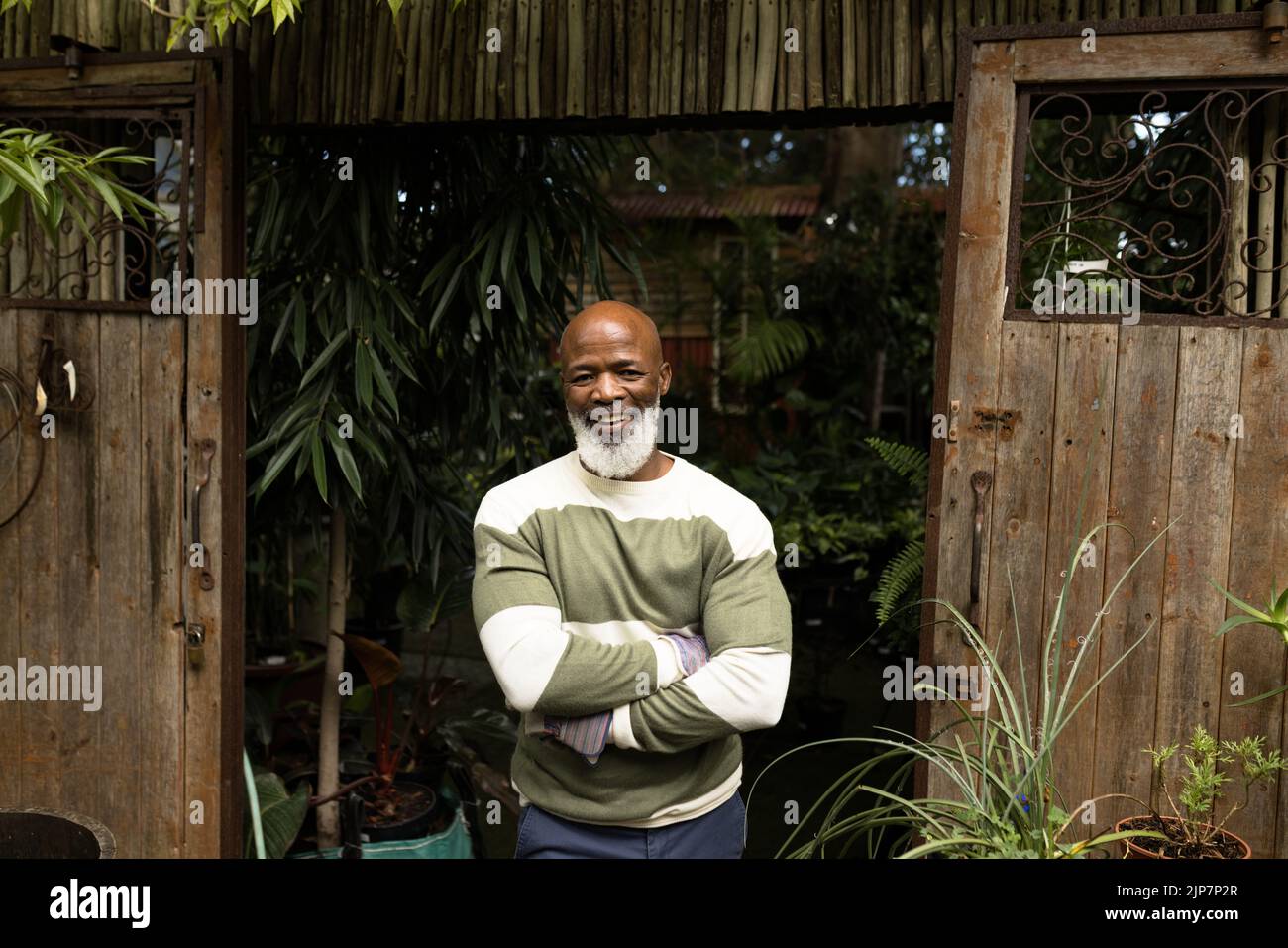 Senior spring time african american hi-res stock photography and images ...