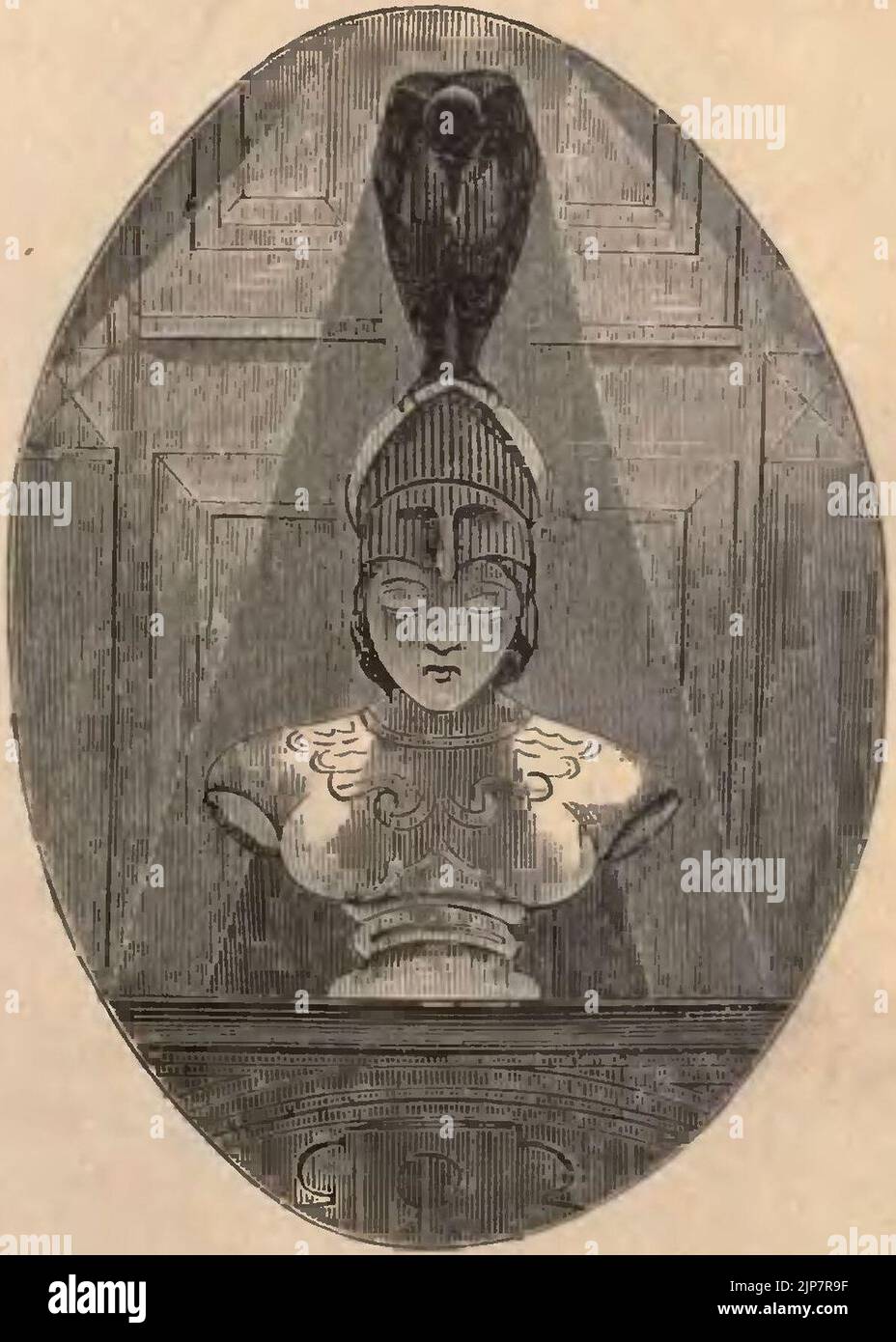 The Raven still is sitting on the pallid bust of Pallas Stock Photo Alamy