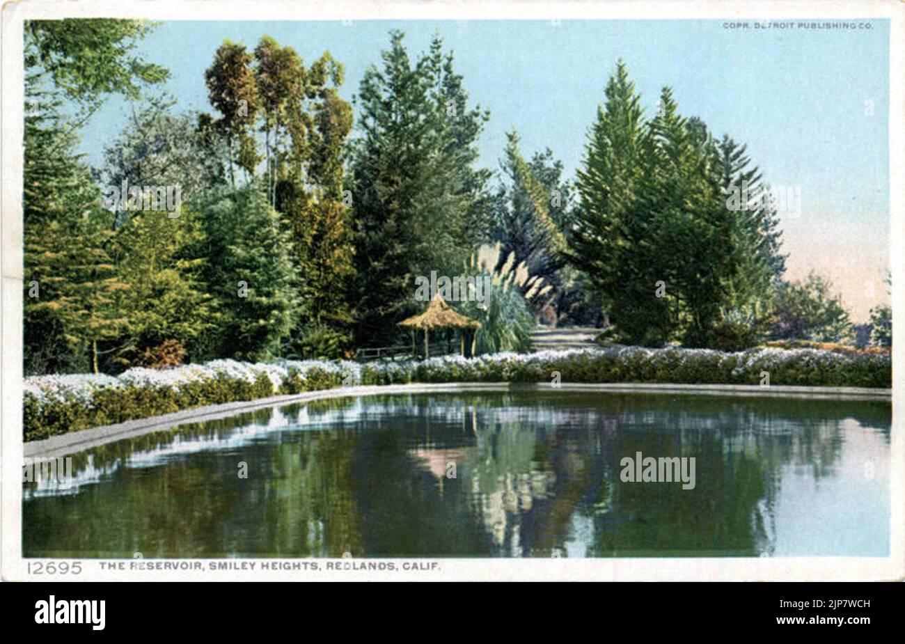 The Reservoir, Smiley Heights Stock Photo Alamy