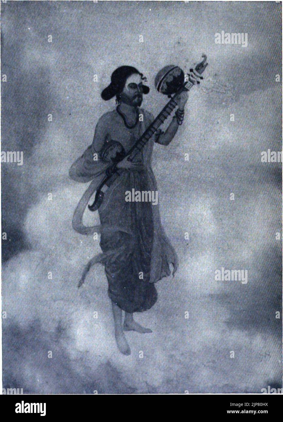 The Sage Narada Surendranath Ganguli Stock Photo Alamy