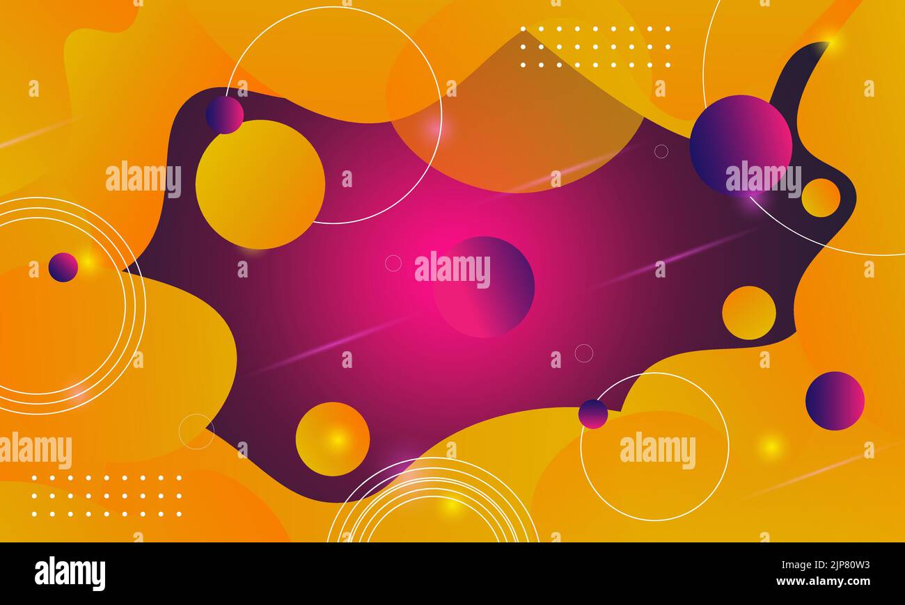 A Modern abstract colorful geometric background. Shapes with trendy ...