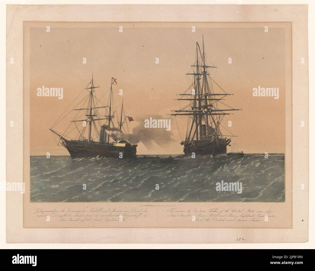 The seizure by Captain Wilkes of the United States' war-ship, San ...