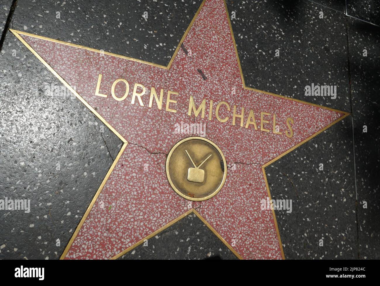 Los Angeles, California, USA 15th August 2022 Lorne Michaels Hollywood Walk of Fame Star on Hollywood Walk of Fame on August 15, 2022 in Los Angeles, California, USA. Photo by Barry King/Alamy Stock Photo Stock Photo