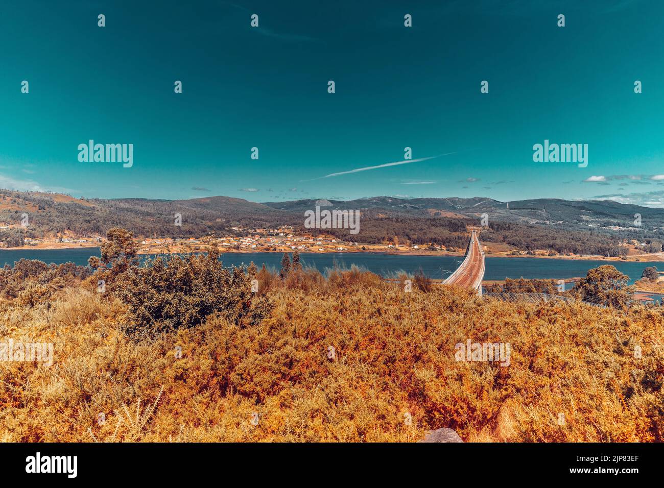 Bridge over the train tracks hi-res stock photography and images - Alamy