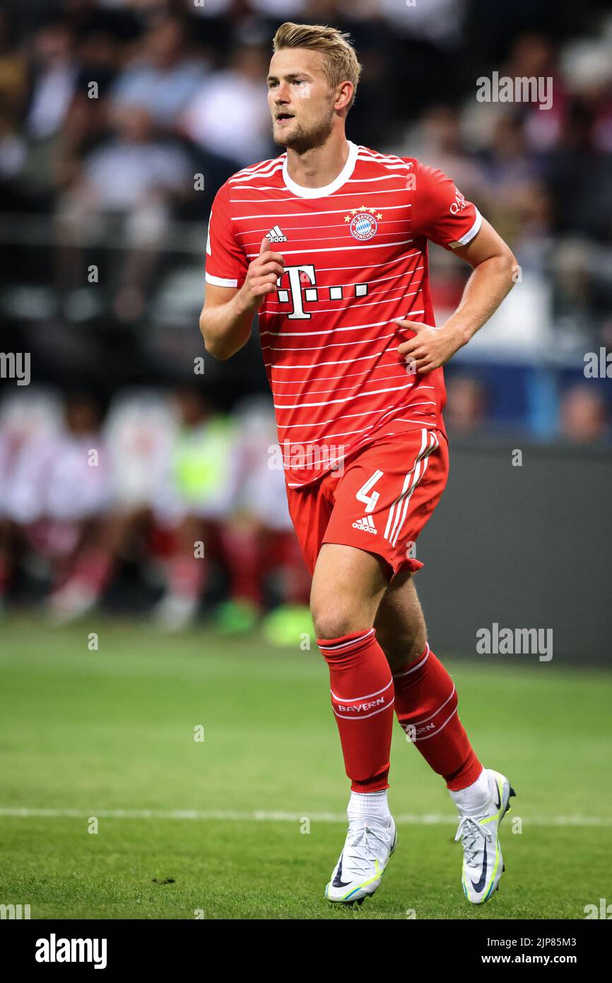 Ballon Football FC Bayern München Signature 2024-25 Rouge Taille 5 - Ballon Officiel Avec Logos Et Signatures