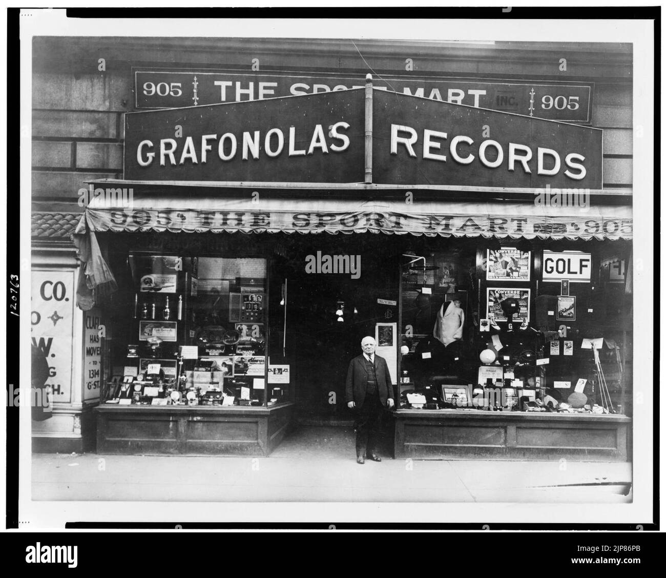The Sport Mart, a sporting goods store at 905 F Street, N.W