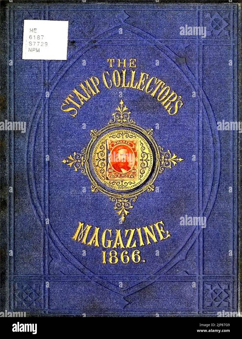 The StampCollector's Magazine Vol. 4 1866 Stock Photo Alamy