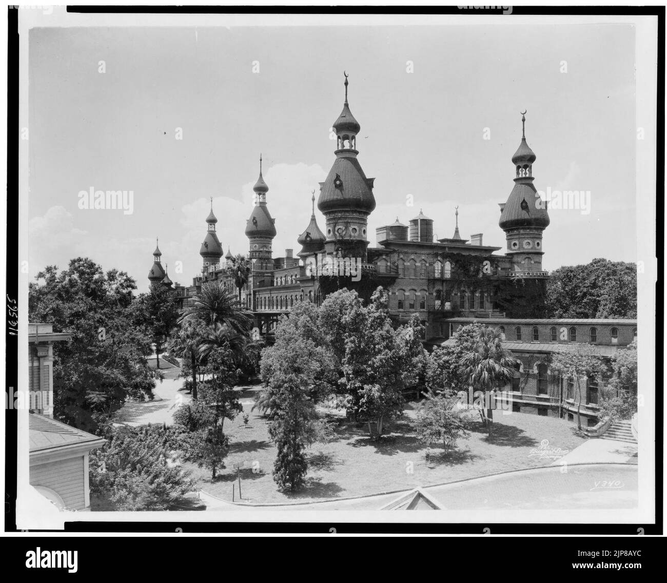 The Tampa Bay Hotel, now the University of Tampa, Tampa, Florida Stock Photo