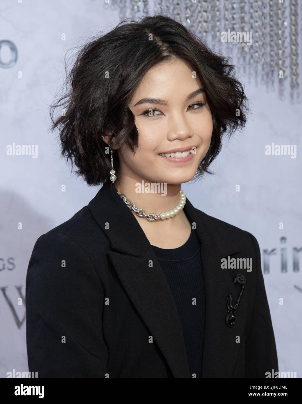 August 15, 2022, CulverCity, California, USA: Riley Lai Nelet attends ...