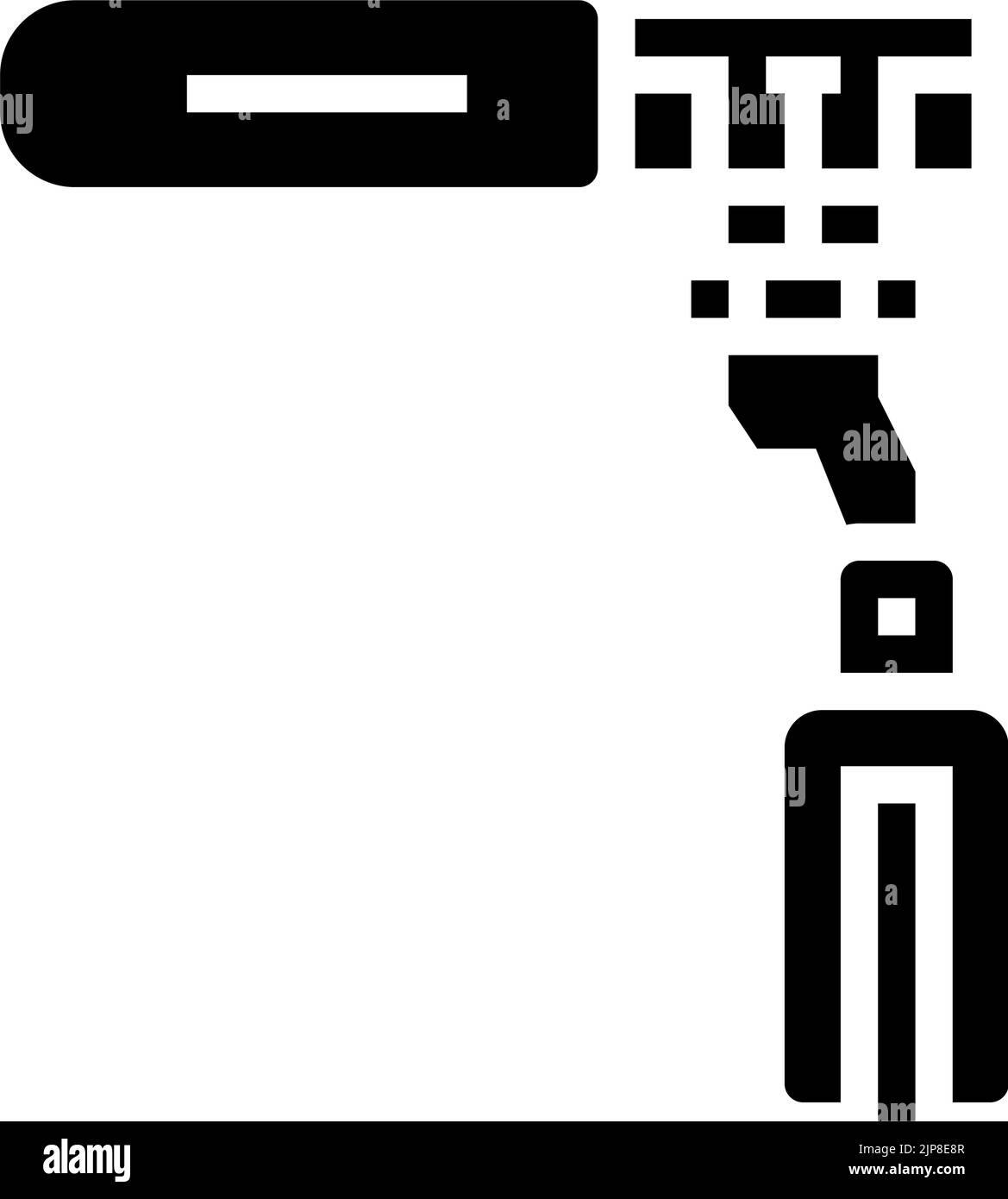 speaker mic microphone glyph icon vector illustration Stock Vector ...