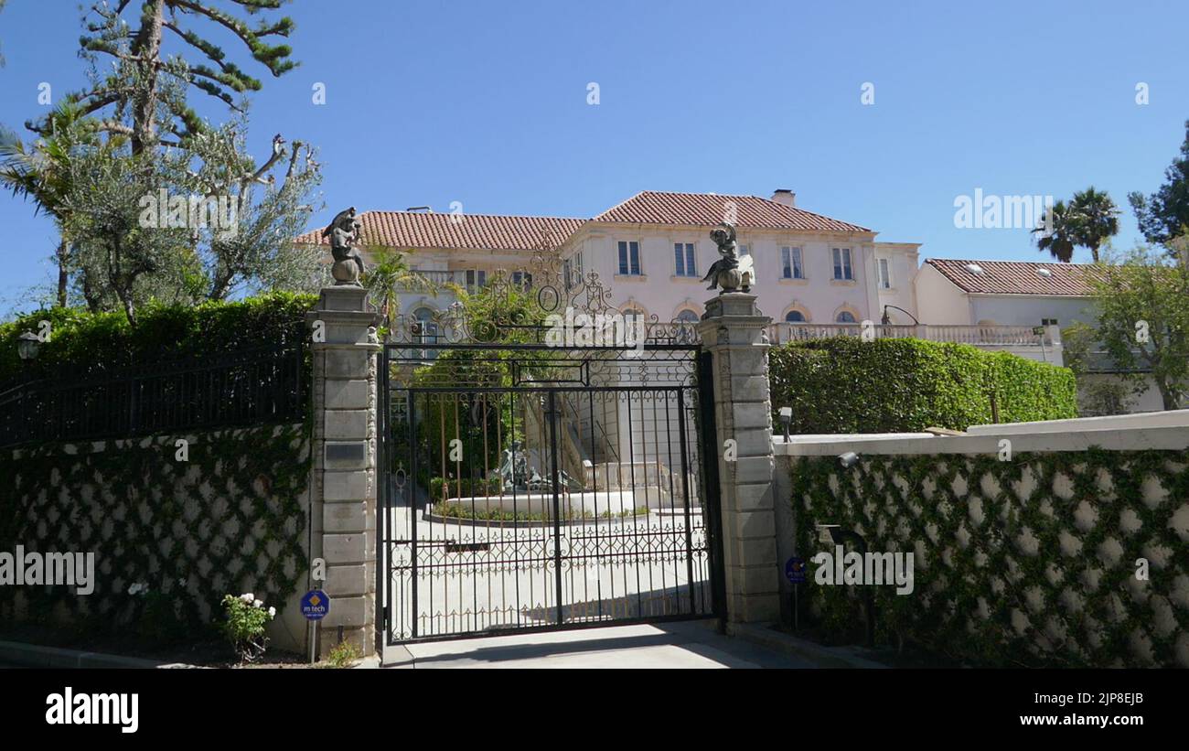 Beverly Hills, California, USA 15th August 2022 Actor Douglas Fairbanks, Actress Mary Pickford's Former home/house, Pickfair Estate at 1143 Summit Drive on August 15, 2022 in Beverly Hills, California, USA. Photo by Barry King/Alamy Stock Photo Stock Photo