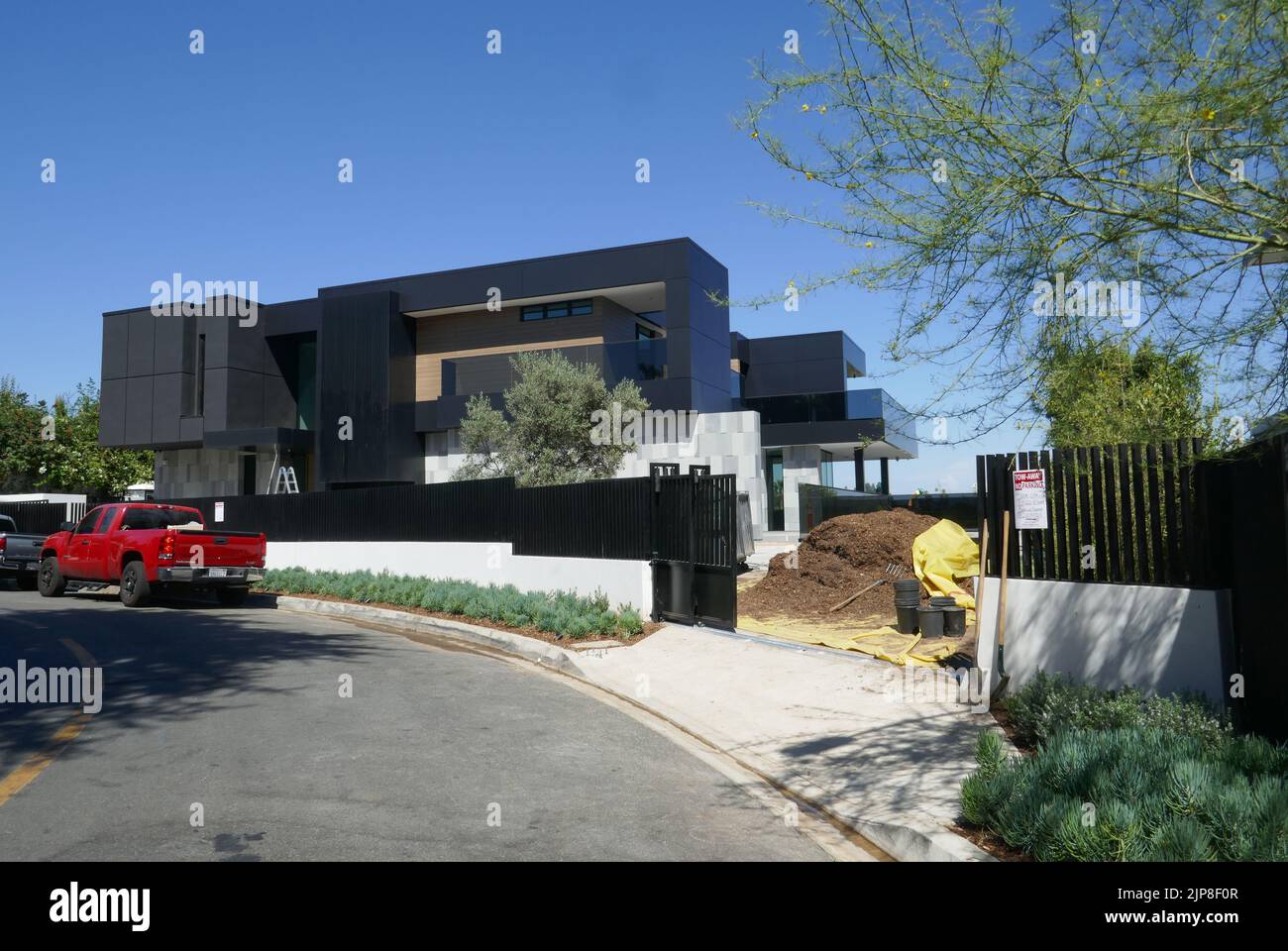 Beverly Hills, California, USA 15th August 2022 Actress Gloria Swanson's Former Home/house on August 15, 2022 in Beverly Hills, California, USA. Photo by Barry King/Alamy Stock Photo Stock Photo