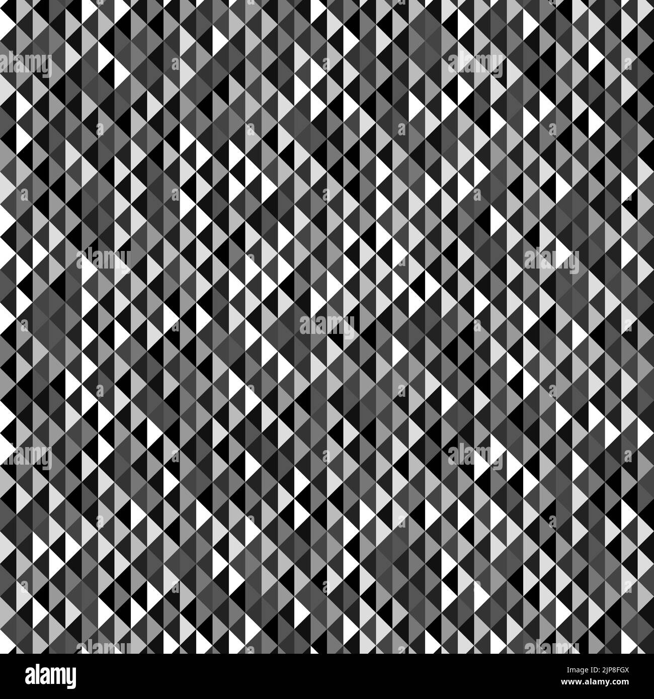 Abstract grayscale monochrome background. Vector polygonal design Stock Vector