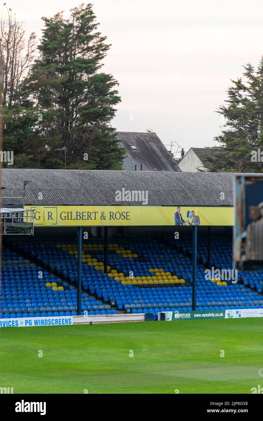 Gilbert and Rose West Stand of the Roots Hall football stadium of