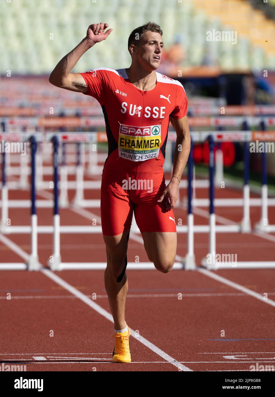 Munich, Germany. 16th Aug, 2022. European Championships, athletics