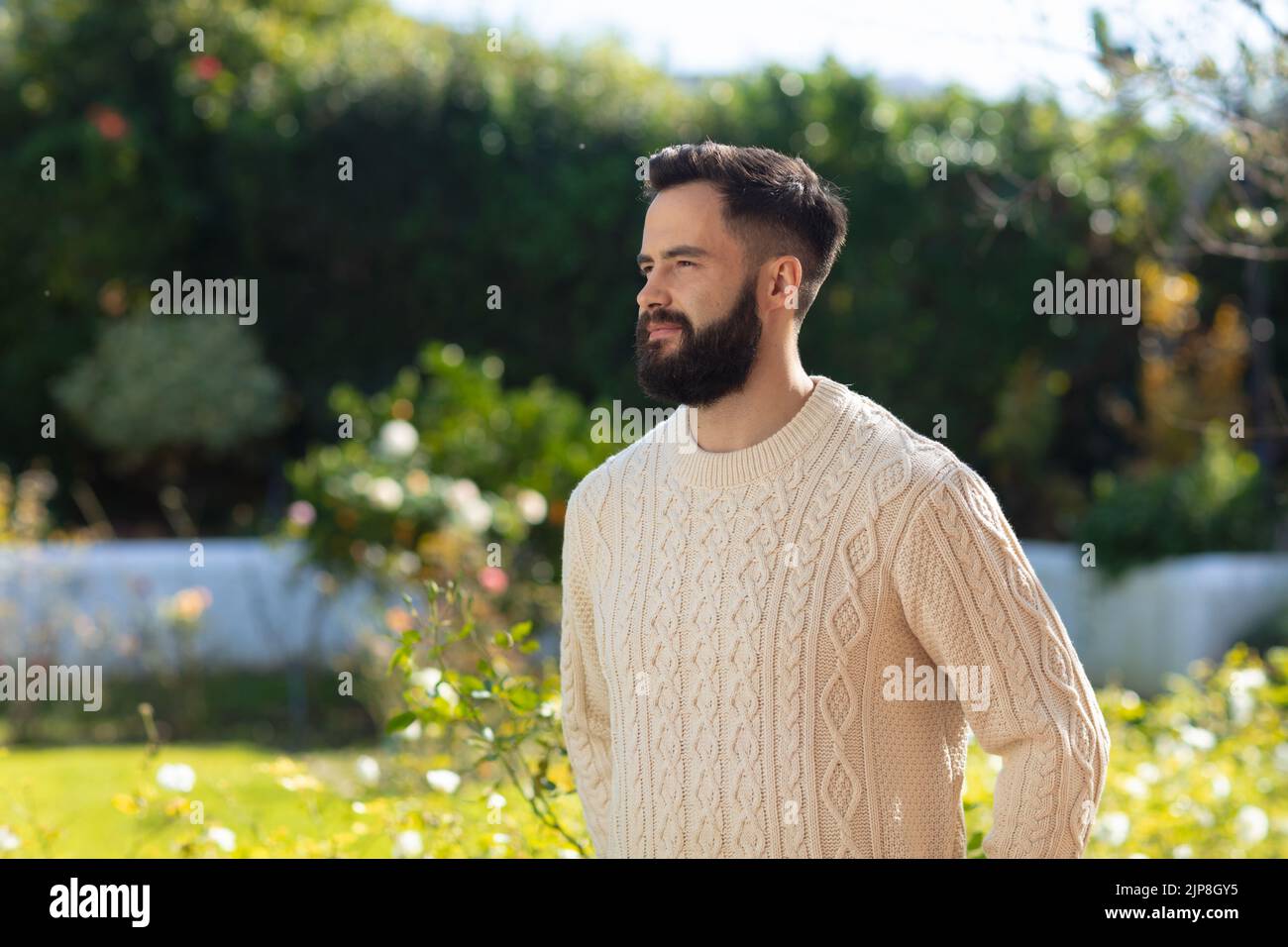 Man with beard hi-res stock photography and images - Alamy