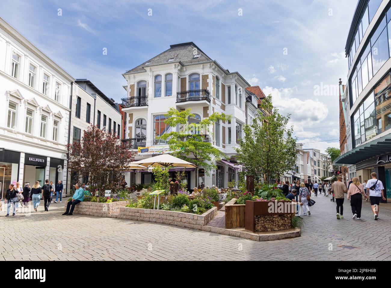 Oldenburg, Germany July 28, 2022 Urban farming project with