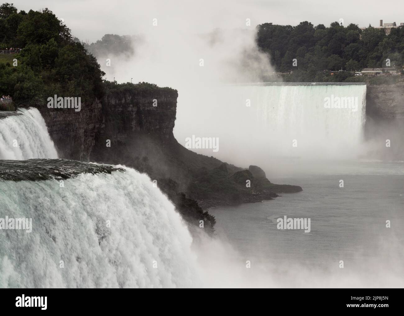 A scenic shot of the beautiful Niagara Falls Stock Photo - Alamy