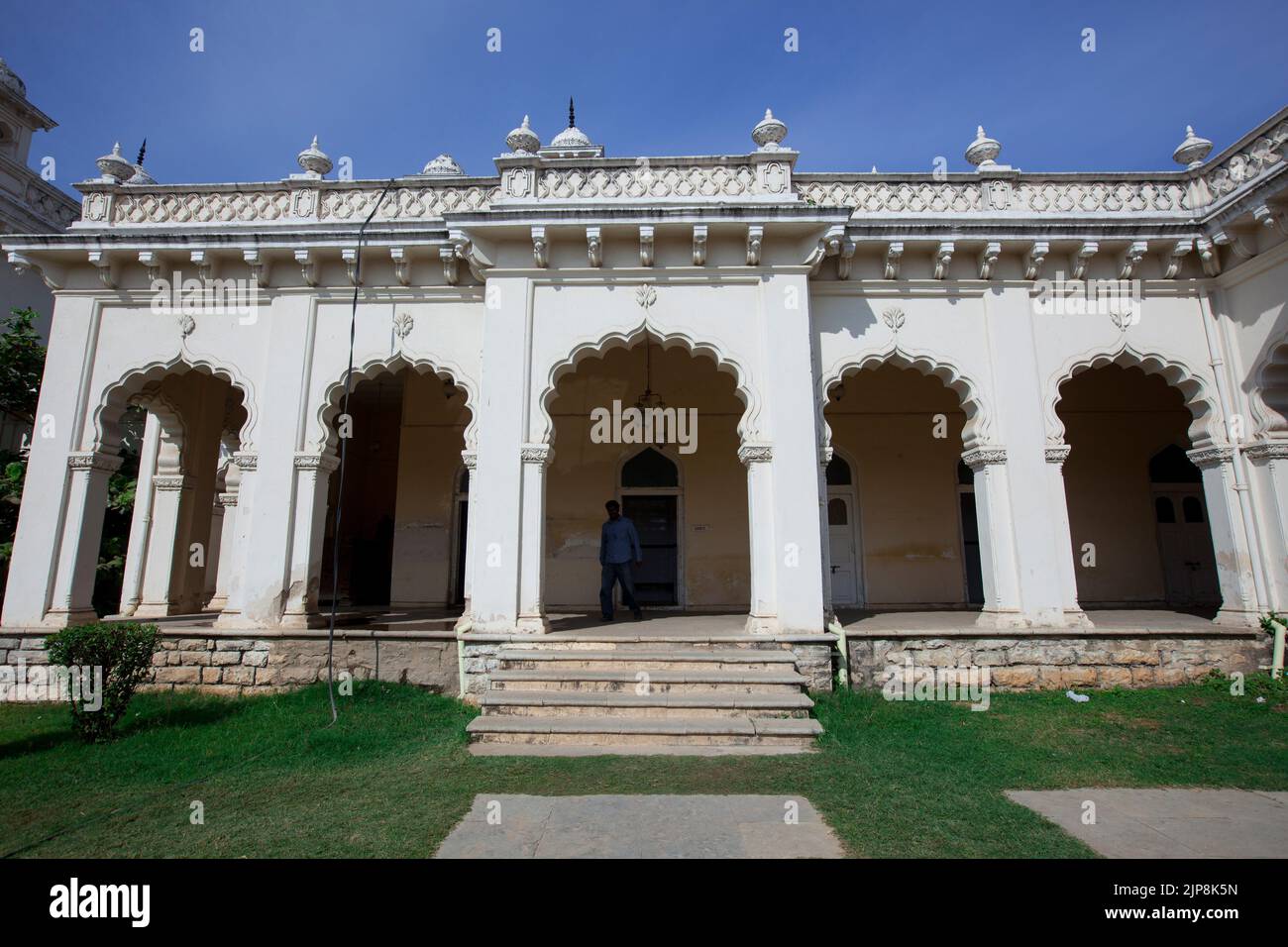 Chowmahalla Palace, Chowmahallat Palace, Nizam Palace, Hyderabad, Andhra Pradesh, Telangana, India Stock Photo