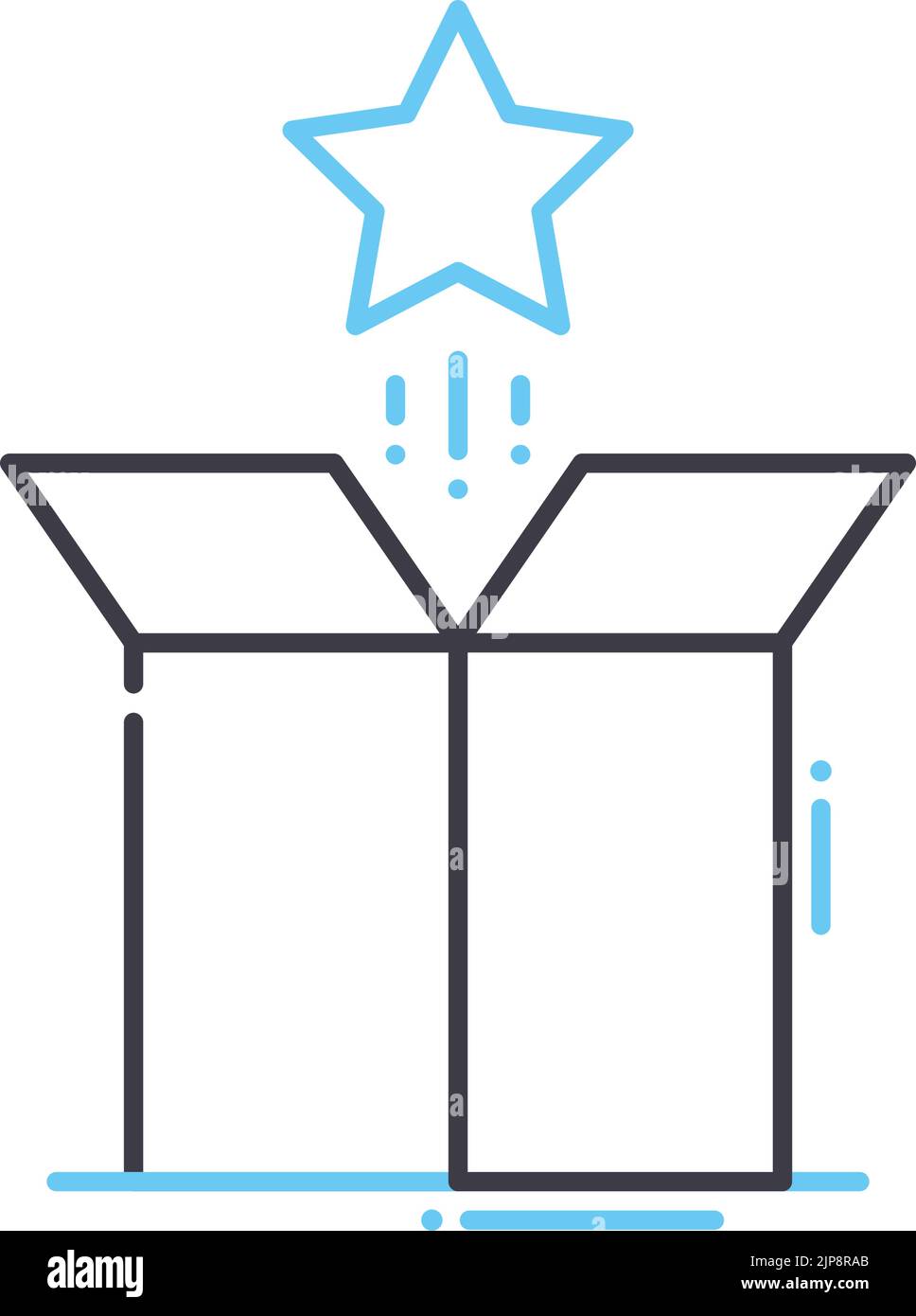 product excellence line icon, outline symbol, vector illustration ...