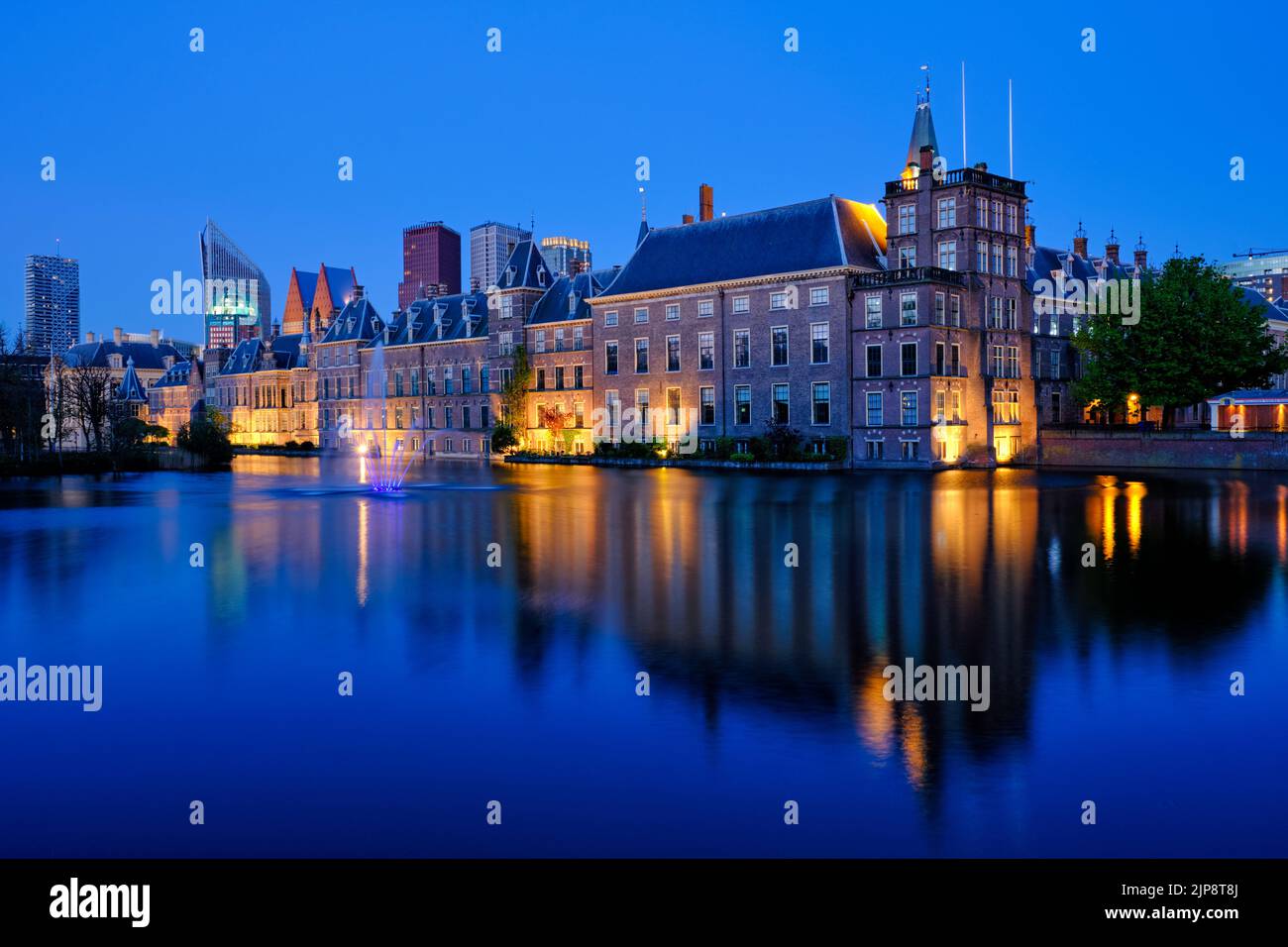 blue hour, art museum, den haag, hofvijver, blue hours, art museums