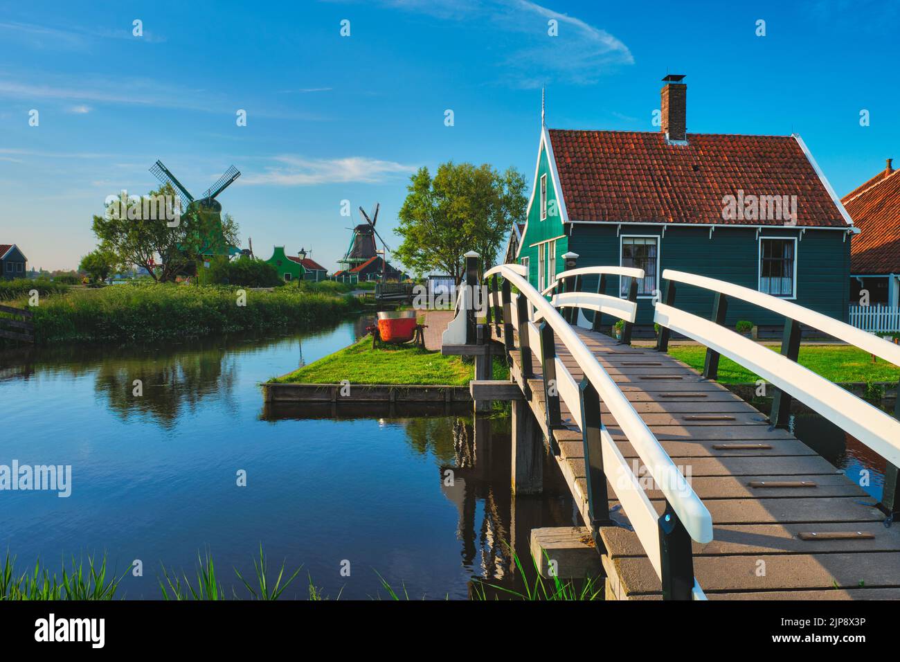 bridge, holland, zaan, zaanse schans, bridges, hollands, zaans Stock ...